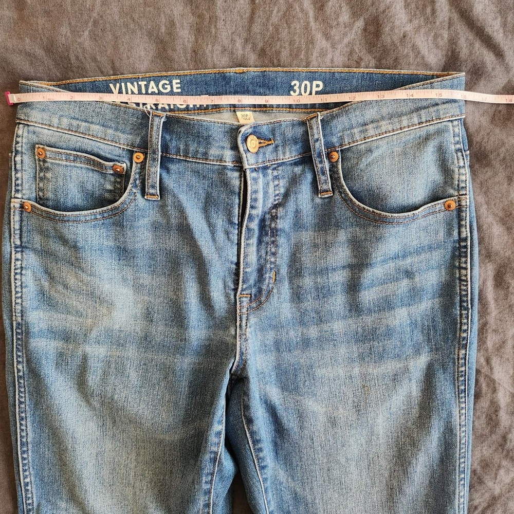 J. Crew Re-Imagined Women's Vintage Slim Straight 30P - Picture 7 of 9